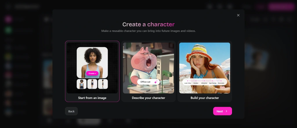 Create AI Influencer on OpenArt