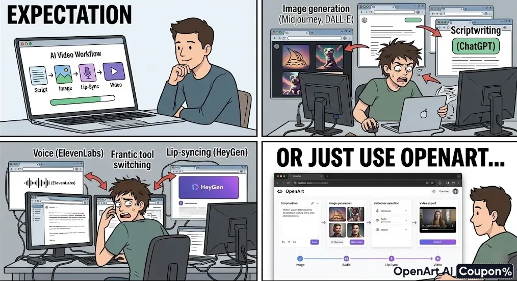 OpenArt vs Others Meme